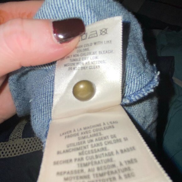 New Without Tags Holding Horses Denim Sleeveless Lace Mini Dress Blue Je… - Picture 8 of 9